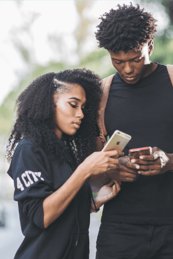 featured feminine energy texts black woman with black man