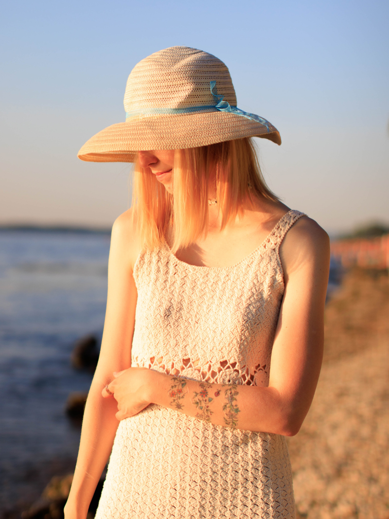 the prettiest crochet beach dresses