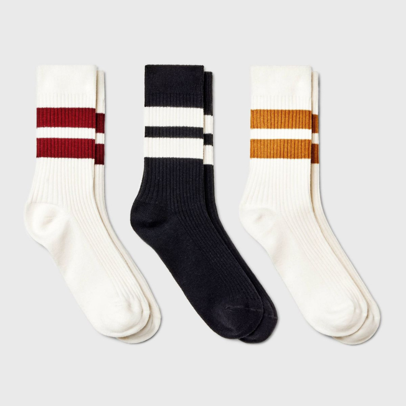 socks with two stripes