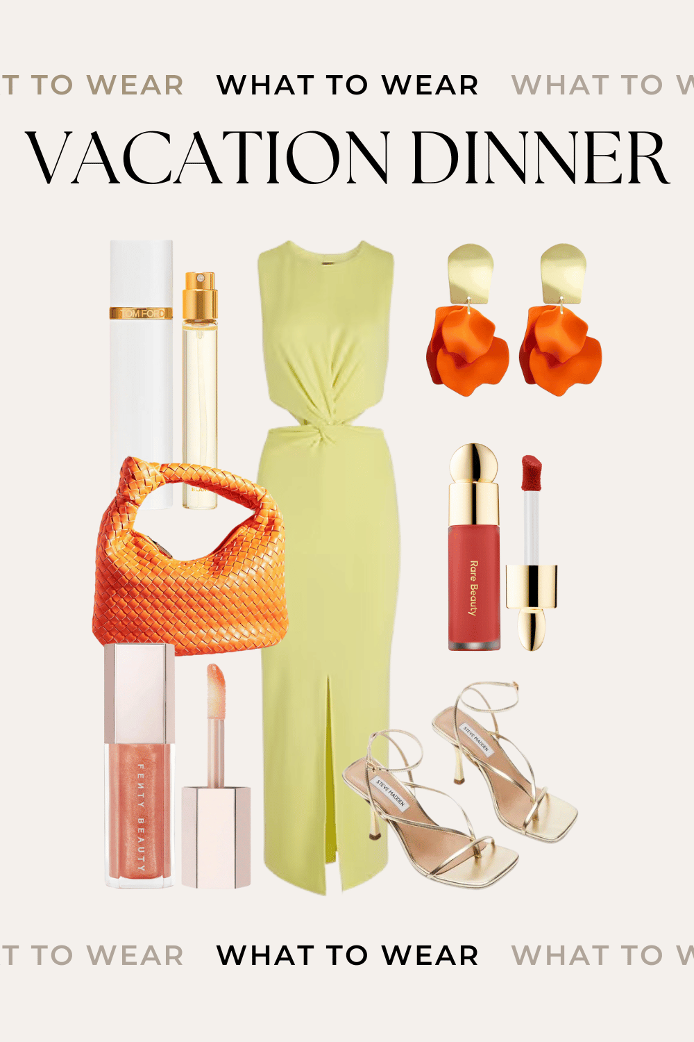 4 vacation dinner outfit idea
