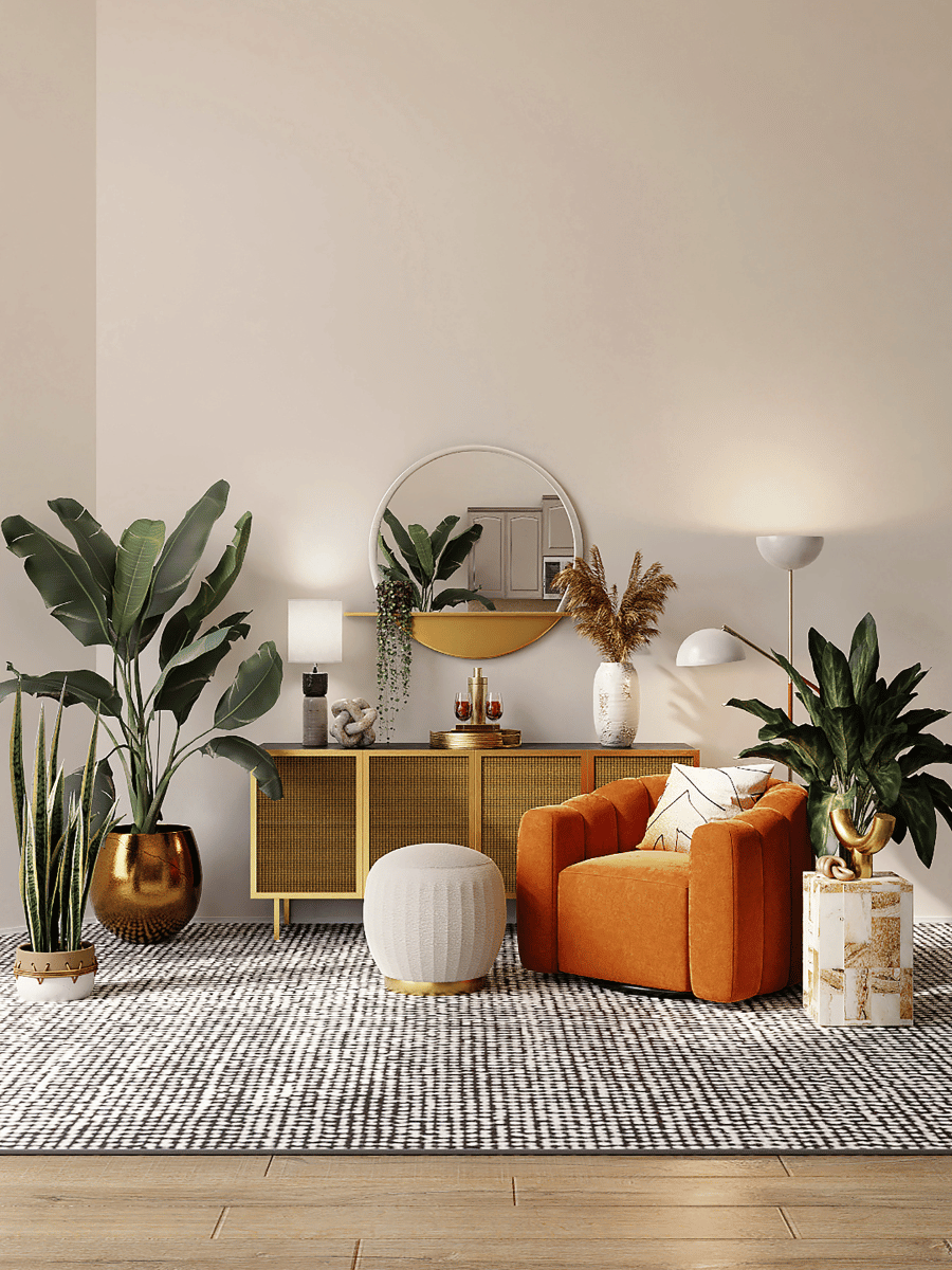 using multiple light sources to make a cozy home