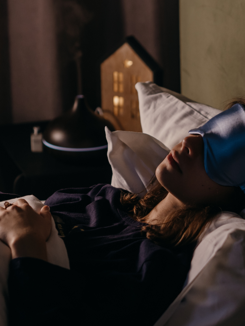 woman sleeping