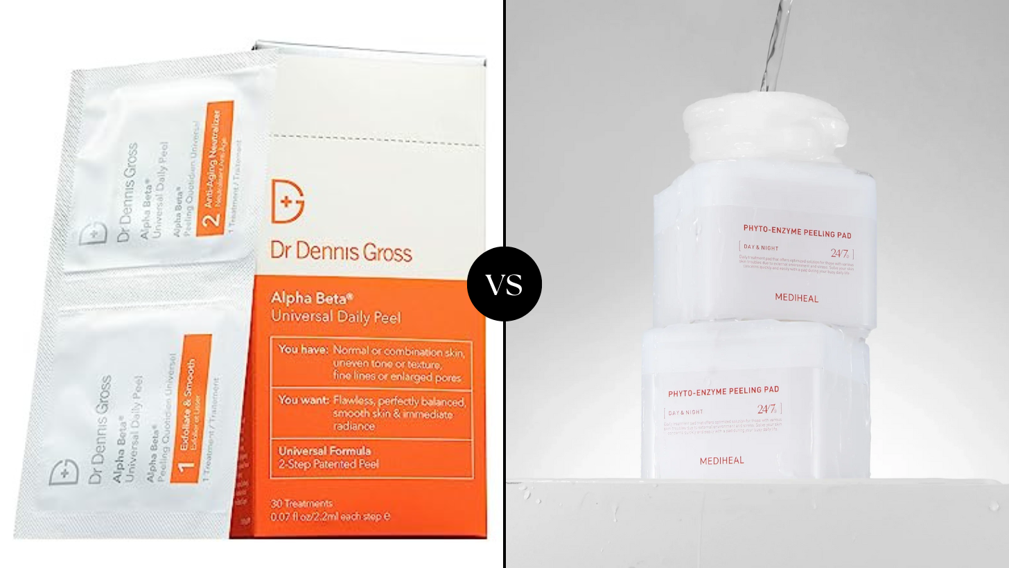 Dr. Dennis Gross Alpha Beta® Universal Daily Peel Pads vs Mediheal Phyto-Enzyme Peeling Pads
