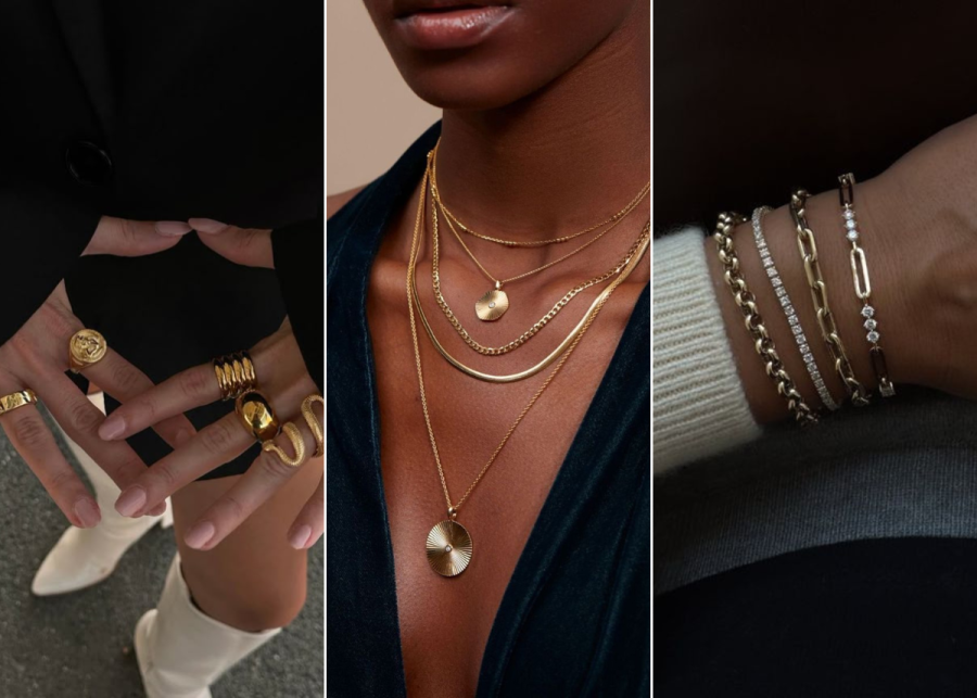 gold jewelry